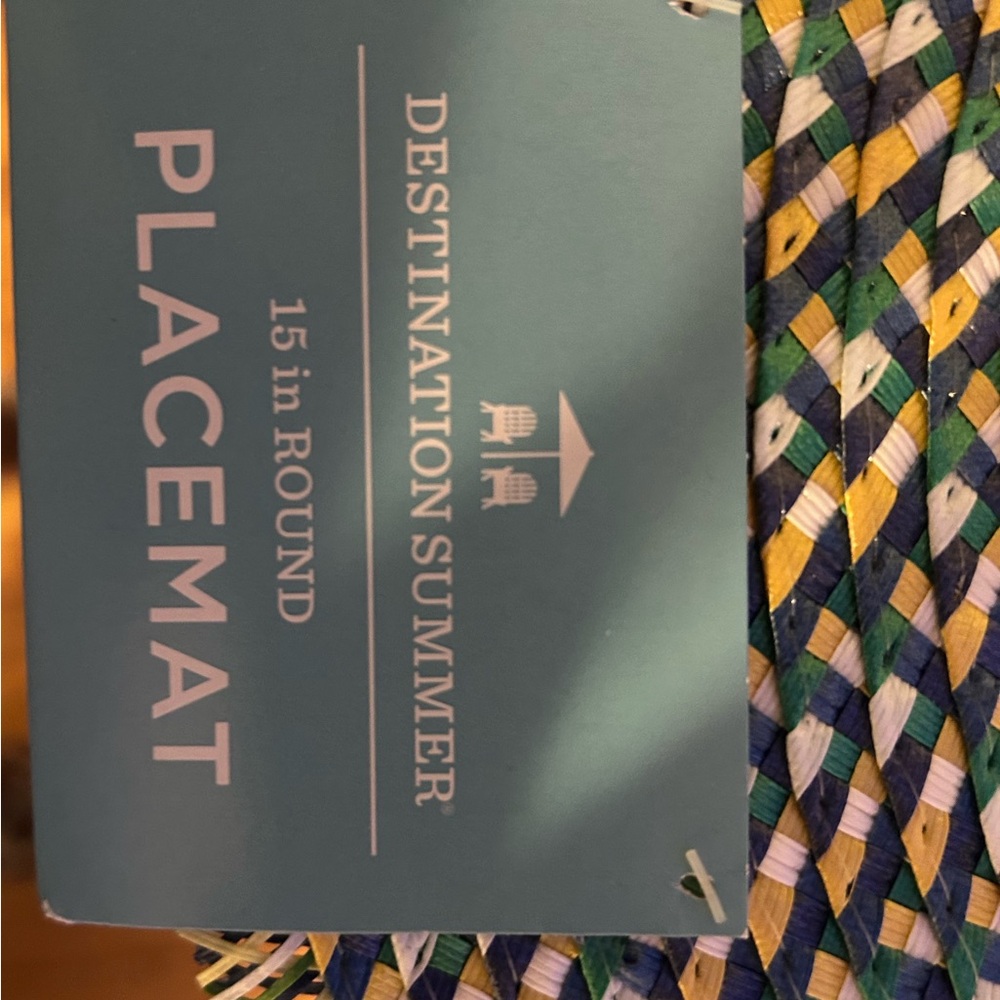 Destination Summer Woven Placemat